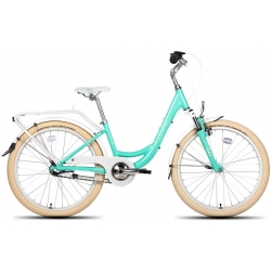 Rower młodzieżowy Unibike Princess 3 2019 kolor turkusowy