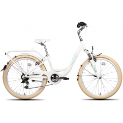 Rower młodzieżowy Unibike Princess 6 2019 kolor biały