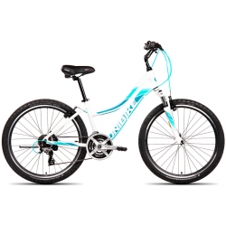 Rower MTB Comfort Unibike Emotion 26 2019 kolor biało-niebieski