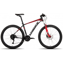 Rower MTB Terenowy Unibike Shadow 27.5 2019 kolor czarno-czerwony