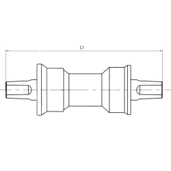 ZESTAW NAPRAWCZY SUPORTU 122,5 MM BSA-ITAL STAL