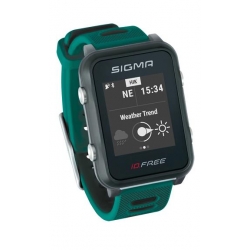 PULSOMETR Z GPS SIGMA ID.FREE ZIELONY 24120