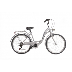 Rower Cossack SOUL 26 kolor srebrny