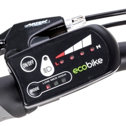 Rower elektryczny Ecobike City L Grey 28 - model 2019
