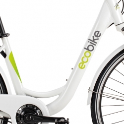 Rower elektryczny Ecobike City L White Pro - model 2019
