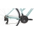 Rower crossowy Kellys ALPINA ECO LC10 Aqua rama S 43cm