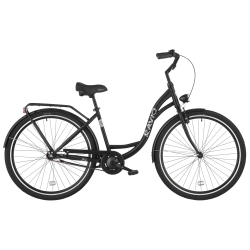 Rower miejski Ravio Bikes SINGLE czarny