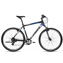 Rower Prime GTS z kolekcji Unibike 2020 kolor czarno-niebieski
