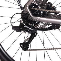 Rower crossowy UNIBIKE FLASH EQ GTS grafitowy