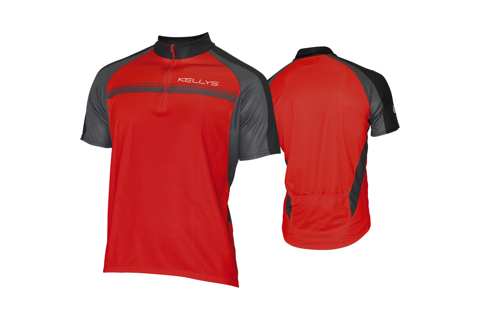 Koszulka KELLYS PRO Sport krótki rękaw red - S