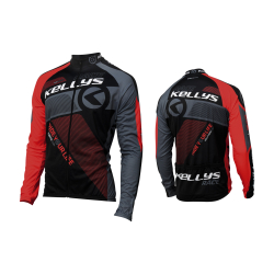 Bluza KELLYS PRO Race długi rękaw red - XS