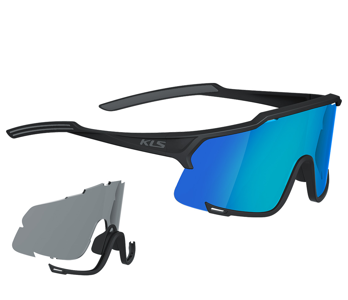 Okulary przeciwsłoneczne KELLYS DICE PHOTOCHROMIC, Shiny Black M