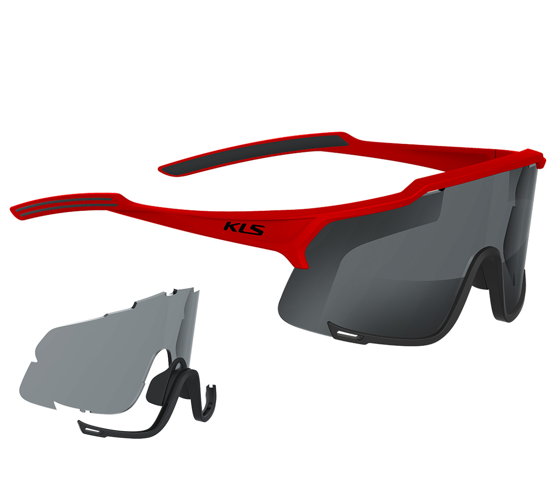 Okulary przeciwsłoneczne KELLYS DICE PHOTOCHROMIC, Shiny Red