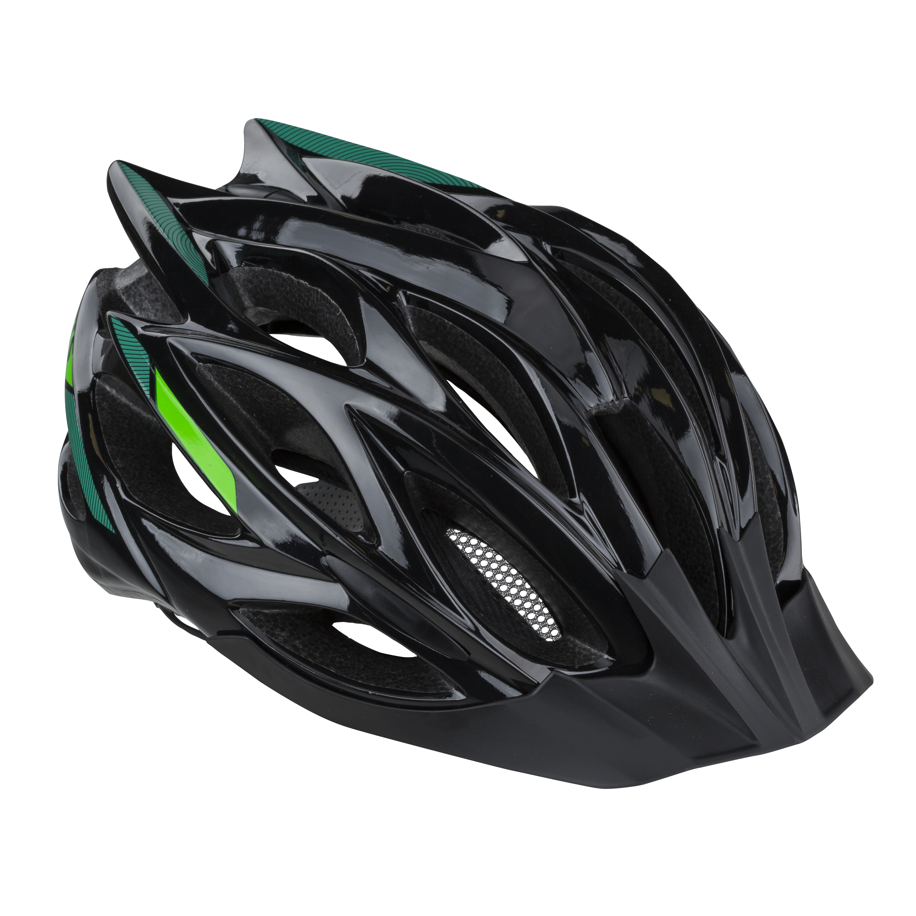 Kask DYNAMIC 019 black-green S/M