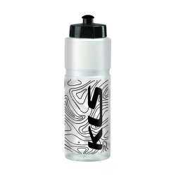 Bidon TRACE 022 Trail Semi-transparent White 0,75l