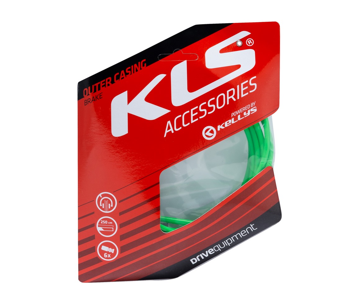 Pancerz hamulcowy KLS 250 cm, green, 1pc