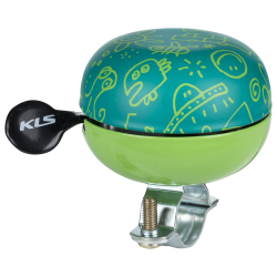 Dzwonek Rowerowy KELLYS Bell 60 Doodles green