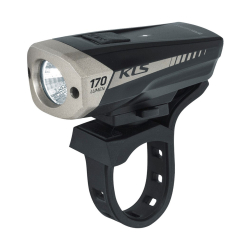 Lampka przednia akumulatorowa KLS SPITFIRE, black