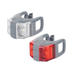 Zestaw oświetlenia KLS TWINS II, Steel Grey