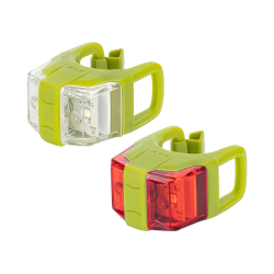 Zestaw oświetlenia KLS TWINS II, Lime Green