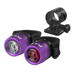 Zestaw oświetlenia akumulatorowy KLS IO USB set, purple