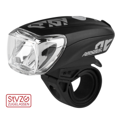 Lampka przednia KLS PERSEUS USB, black