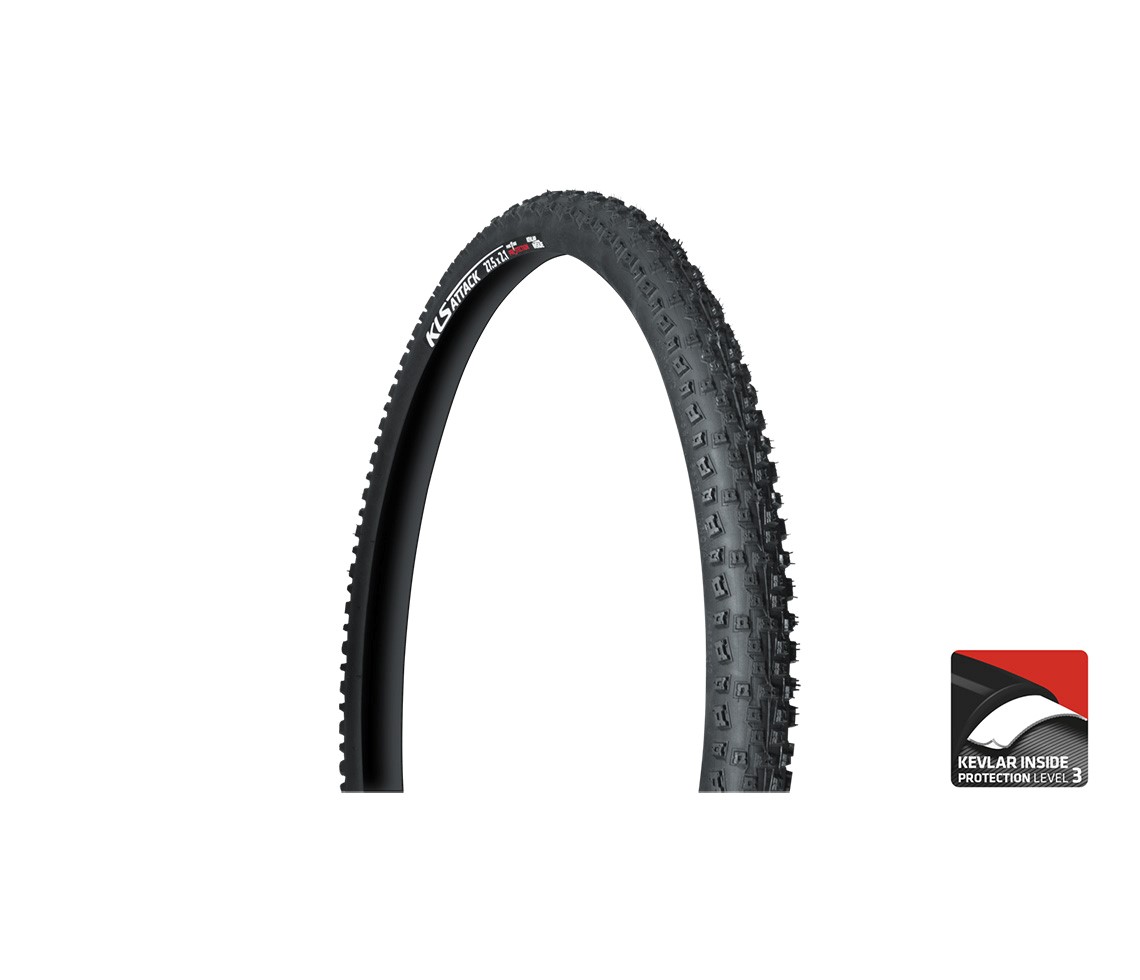 Opona KLS ATTACK 27,5x2,8 33TPI Kevlar wewnętrzna ochrona