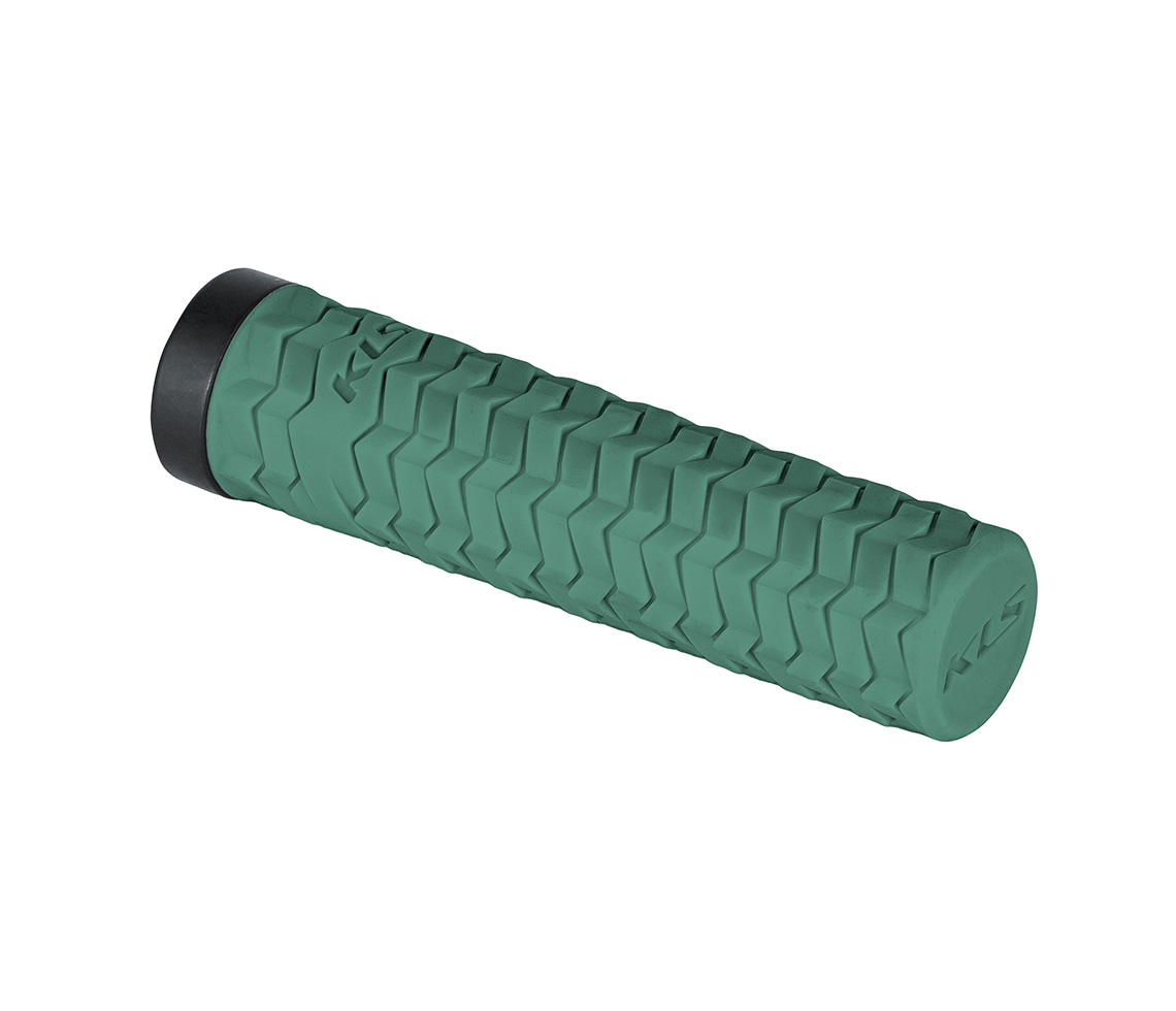 Chwyt kierownicy KLS POISON SINGLE LockON, emerald green