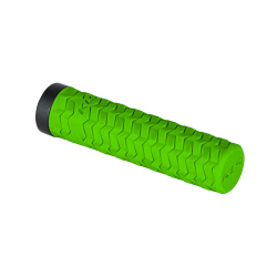 Chwyt kierownicy KLS POISON SINGLE LockON, lawn green
