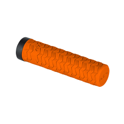 Chwyt kierownicy KLS POISON SINGLE LockON, tiger orange