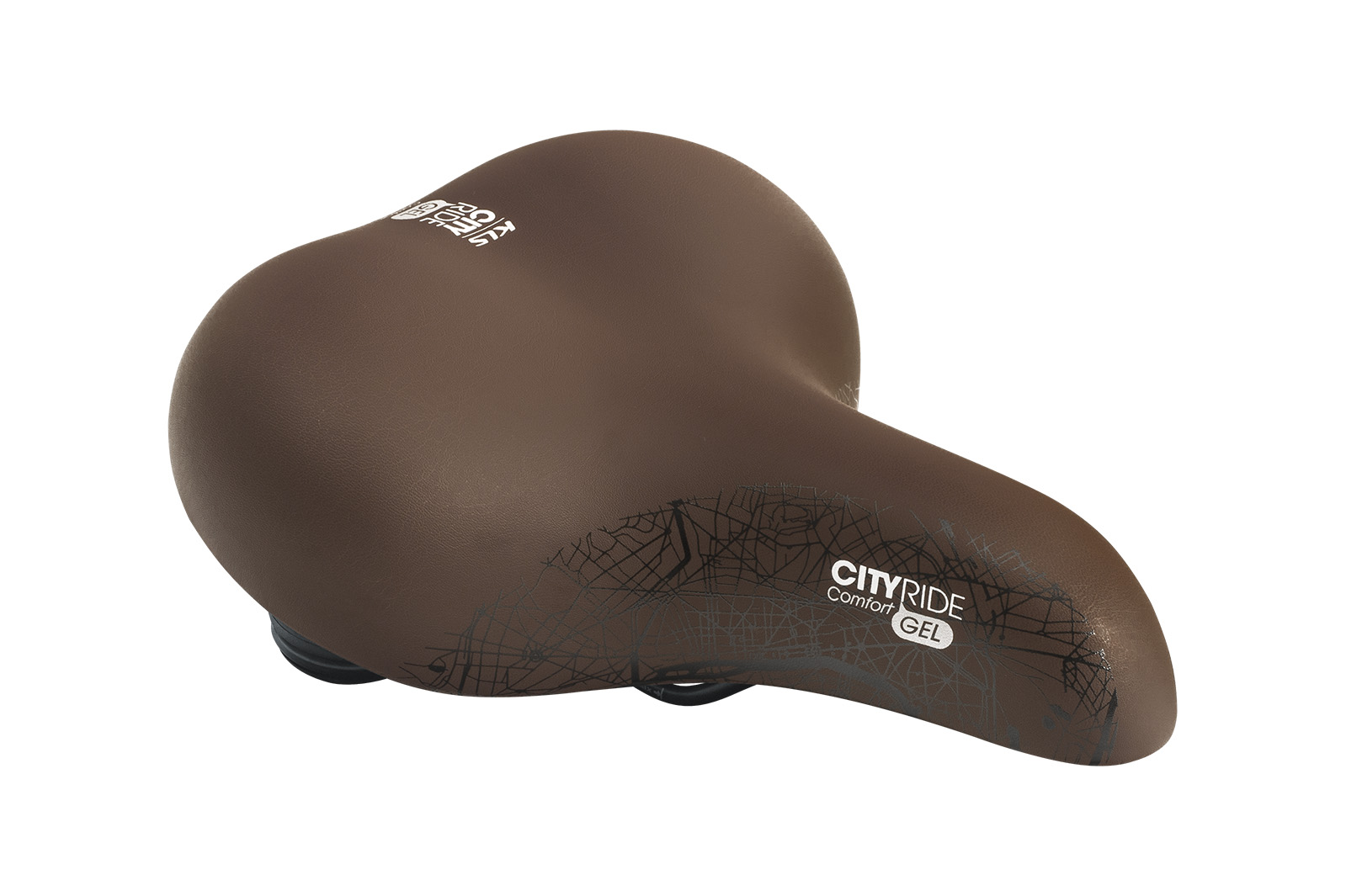 Siodło KLS CITYRIDE 017 GEL, brown