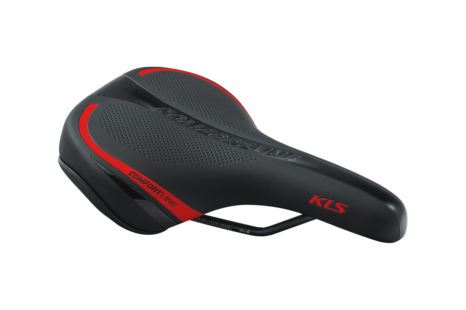 Siodło KLS COMFORTLINE 017, red