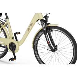 Rower elektryczny Ecobike Traffic Beige