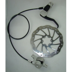 Hamulec hydrauliczny MAGURA LOUISE PRZÓD tarcza 160SL PM74(Manitou) srebrna