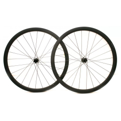 Koła szosowe ALEXRIMS ALXCF35D, H. tarczowy centerlock, Sztywna oś 12X100/12X142, Stożek 35mm, 700C 622-19, TRS, Karbon,