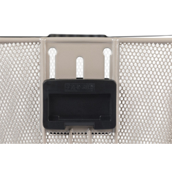 Kosz na kierownicę BASIL BILBAO KF, KF System (bez uchwytu), mocowanie przenośne, stalowy nude metallic (NEW)