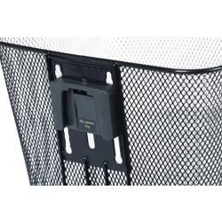 Kosz na kierownicę BASIL BILBAO BE, BasEasy System (ze wspornikiem 70182), mocowanie przenośne, stalowy czarny (NEW)