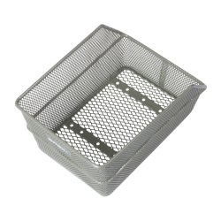 Kosz tylny na bagażnik BASIL CENTO S FM, FIXED MOUNTED, mocowanie stałe, stalowy olive green (NEW)