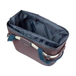Kosz tylny na bagażnik BASIL FLAIR CARRY ALL REAR BASKET MIK, MIK z adapterem do mocowania (ready to go), 22L, Wodoodporna, Navy (NEW)