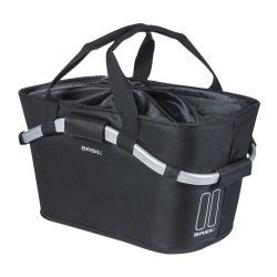 Kosz tylny na bagażnik BASIL CLASSIC CARRY ALL REAR BASKET MIK 22L MIK System (ready to go) solid black (NEW)