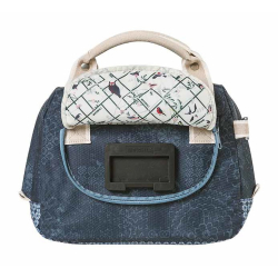 Torba na kierownicę BASIL BOHEME CITY KF, indigo blue (bez płytki mocującej), 8L (WYPRZEDAŻ -50%)