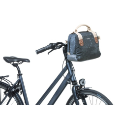 Torba na kierownicę BASIL BOHEME CITY KF, indigo blue (bez płytki mocującej), 8L (WYPRZEDAŻ -50%)