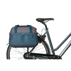 Torba BASIL FLAIR CARRY ALL BICYCLE BAG, HOOK-ON, 18L, Wodoodporna, Navy (NEW)