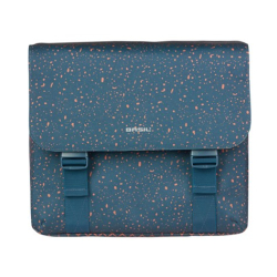 Sakwa podwójna BASIL FLAIR DOUBLE BICYCLE BAG MIK, MIK z adapterem do mocowania (ready to go), 35L, Wodoodporna, Navy (NEW)