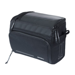 Torba na kierownicę BASIL MOVE HANDLEBAR BAG, KF z adapterem do mocowania, 7-8L, wodoodporna, Czarna (NEW)
