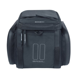 Torba na bagażnik BASIL MOVE TRUNK BAG, do stosowania z MIK, 10-26L, Wodoodporna, Black (NEW)