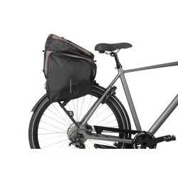 Torba na bagażnik BASIL MOVE TRUNK BAG, do stosowania z MIK, 10-26L, Wodoodporna, Brown (NEW)
