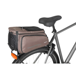 Torba na bagażnik BASIL MOVE TRUNK BAG, do stosowania z MIK, 10-26L, Wodoodporna, Brown (NEW)