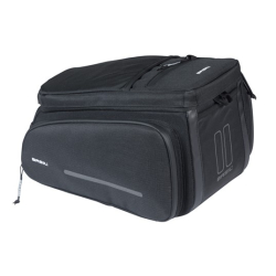 Torba na bagażnik BASIL MOVE TRUNK BAG, MIK z adapterem do mocowania (ready to go), 10-26L, Wodoodporna, Black (NEW)