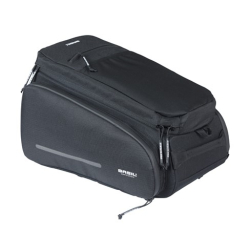 Torba na bagażnik BASIL MOVE TRUNK BAG, MIK z adapterem do mocowania (ready to go), 10-26L, Wodoodporna, Black (NEW)